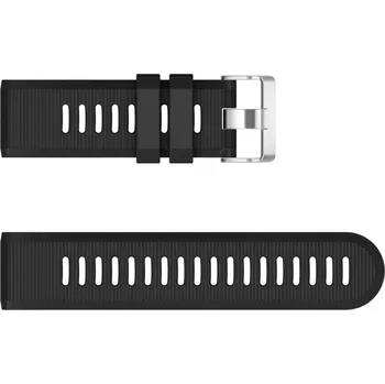 Gumový řemínek TVC pro Garmin Fenix 6X Barva: Černá