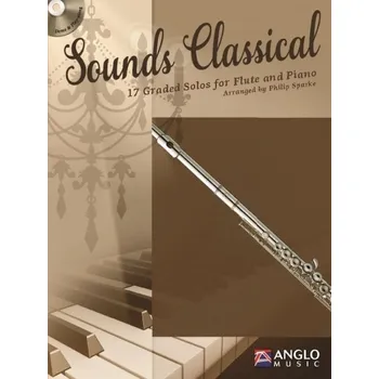 Sounds Classical - 17 Graded Solos / příčná flétna + klavír