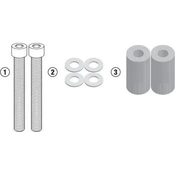 Zavazadlo na motocykl Yamaha MT-07 (18-) kit pro montáž padacích protektorů SLD2140KIT