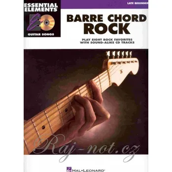 BARRE CHORD ROCK - GUITAR SONGS + CD / kytara + tabulatura