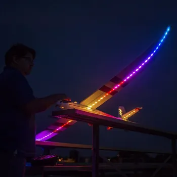 RC model letadla Night Radian 2.0m SAFE Select BNF Basic