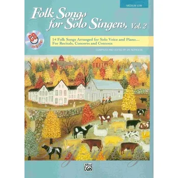 Folk Songs for Solo Singers 2 (medium low) / zpěv + klavír