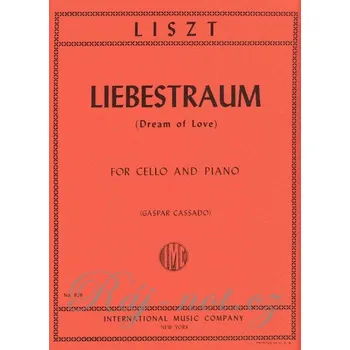 LIEBESTRAUM (Dream of Love) by LISZT FRANZ / violoncello + klavír