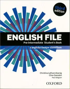 Anglický jazyk English File Elementary Student´s Book 3rd Czech Edition - Clive Oxenden, Christina Latham-Koenig (2019, brožovaná)