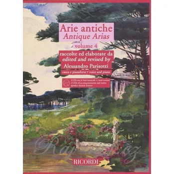ARIE ANTICHE 4 + 2x CD / zpěv + klavír