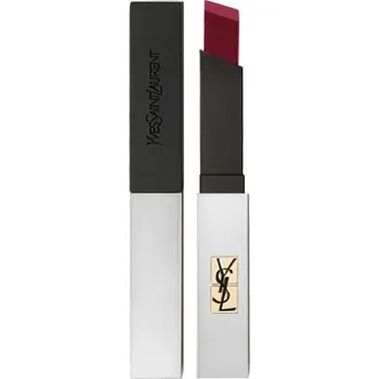 Přípravek na rty Yves Saint Laurent Rouge Pur Couture The Slim Sheer Matte matná rtěnka 107 Bare Burgundy 2 g