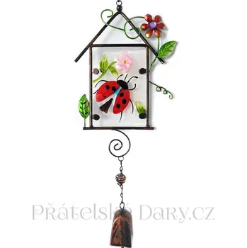 Zdobený Zvonek / Zvonkohra Beruška 47cm