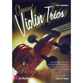 CLASSICAL VIOLIN TRIOS (position 1) with optional cello part