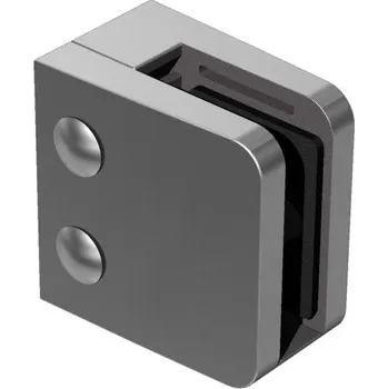 Zábradlí Hahn Steel Nerez držák skla 55 x 55 mm, pro profil Těsnění pro sklo: 8mm
