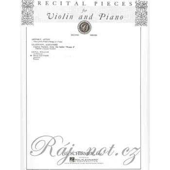 BANJO AND FIDDLE by William Kroll / housle + klavír