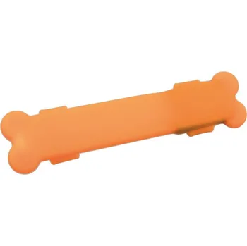 TRIXIE Flash USB svítící silikonový návlek 15 x 2,5 cm oranžový