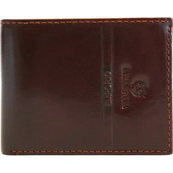 Peněženka Pánská malá kožená peněženka Emporio Valentini no. 992 tmavěhnědá | KabelkyproVas.cz