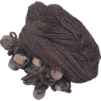 SEA CLUB Rybářská síť s plováky hnědá 340 x 340 cm 5938