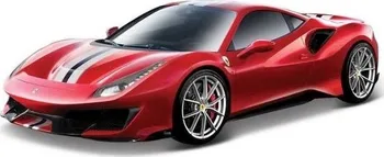 autíčko Bburago Ferrari 488 Pista 1:24 červené