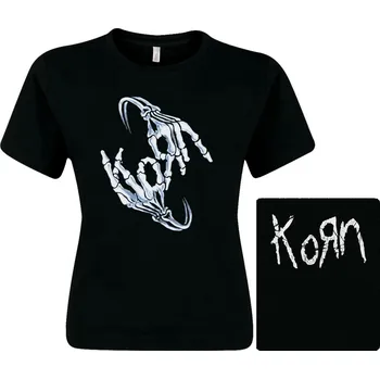 dámské triko Korn - skeleton hands