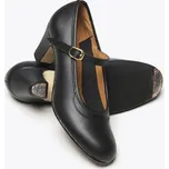 Intermezzo,Semipiel Hebilla - obuv na flamenco 7232W, černá 38.5 W