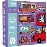 Mideer Moje první puzzle Doprava 25…