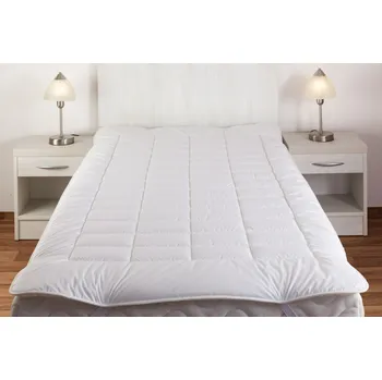 Chránič matrace JAN peří Matracový chránič prošívaný 90, 100, 120, 140 x 200 cm - bílý - Matracový chránič prošívaný 90 x 200 cm - bílý