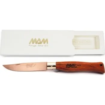 Příbor MAM Douro 2062 Bronze Titanium Zavírací nůž s pojistkou - bubinga 105 mm