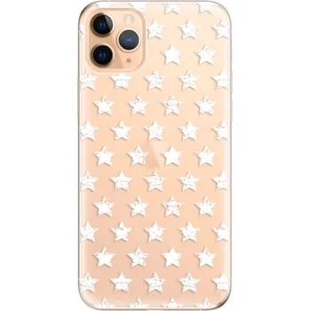 Pouzdro na mobilní telefon Odolné silikonové pouzdro iSaprio - Stars Pattern - white - iPhone 11 Pro Max