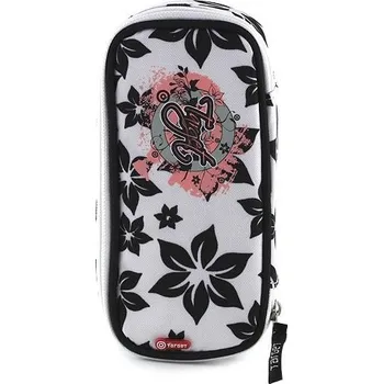 Penál Target Target, 054128, školní penál, černé květiny