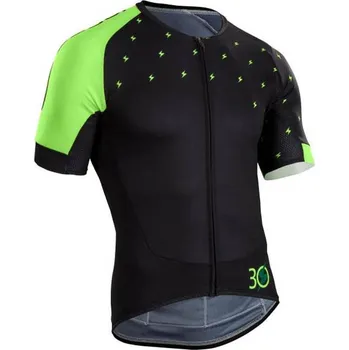 cyklistický dres Dres Sugoi The Bolts U057510 pánský kr.r. black/green M