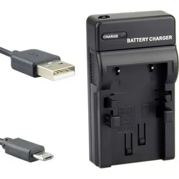 TopTechnology USB nabíječka baterie NB-1L, NB-1LH, NB-3L, NB-3LH flexibilní neoriginální