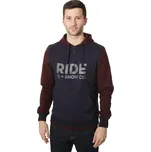 Ride Logo Henley Navy