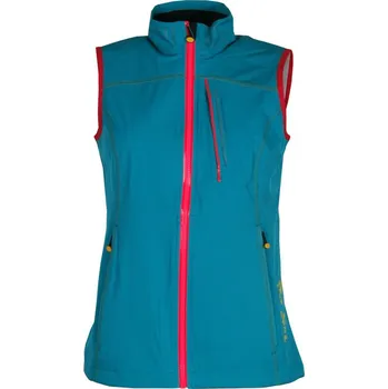 Dámská casual bunda Dámská vesta NORTHLAND 02-07794 96 SOFTSHELL Sarima Weste 96 turquoise velikost 38