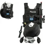 Teddies 00312821 policejní sada černá