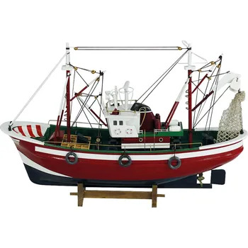 autíčko SEA CLUB Model červené rybářské lodě 46 cm 5105