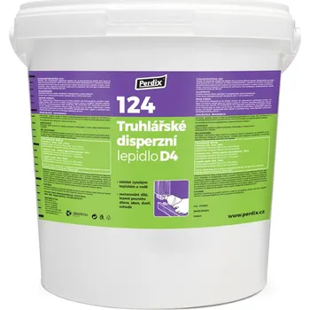 Průmyslové lepidlo Perdix 124 D4 truhlářské disperzní lepidlo 5 kg