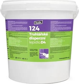 Průmyslové lepidlo Perdix 124 D4 truhlářské disperzní lepidlo 5 kg