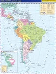 Jižní Amerika příruční politická mapa…