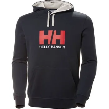 Pánská mikina Helly Hansen Logo Hoodie Navy
