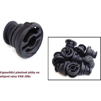 Nářadí na výměnu oleje Plastové zátky na olejové vany VAG, Ford 10ks