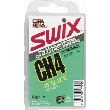 Zimní sport Skluzný vosk Swix CH4 green 60g