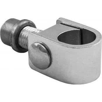 příslušenství k bráně H 40 - Pant regulovatelný osový s třmenem, matkou pro kovové sloupy.