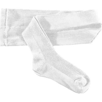 TATRASVIT - KASKA dětské žebrované punčocháče, Velikost 90, Barva bílá