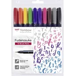 Tombow Fudenosuke Brush Pen 10 ks
