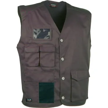 pracovní vesta Pracovní vesta COFRA NAIROBI Barva: Antracitová, Velikost: 4XL