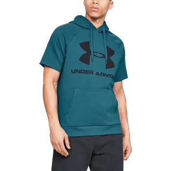 Pánské oblečení Under Armour Rival Fleece Logo SS Hoodie-417