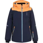 Bunda lyžařská Icepeak Leeds Velikost: 140 tmavě modrá/oranžová