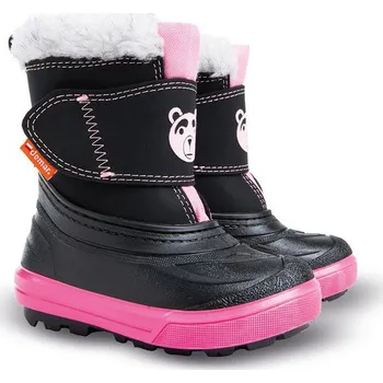 Dívčí obuv Demar Bear B 1507 černé/růžové