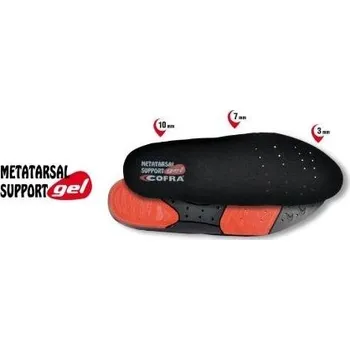 Pracovní obuv Stélka Cofra METATARSAL SUPPORT GEL Velikost boty: 39