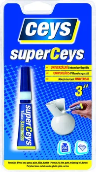 Průmyslové lepidlo Ceys Superceys 10 x 3 g
