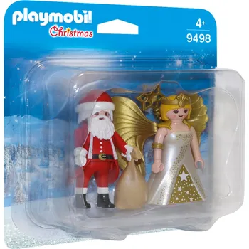 Stavebnice Playmobil Playmobil 9498 Duo Pack Santa a anděl