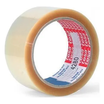 Lepicí páska Balící lepicí páska Tesa 4280, 75 mm x 66 m, průhledná (24ks)