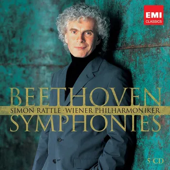 Zahraniční hudba Beethoven: Symphonies - Simon Rattle & Wiener Philharmoniker [5CD]