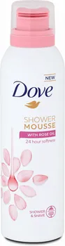 Sprchový gel DOVE Rose Oil Shower Mousse 200 ml